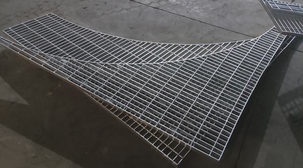 Oem Galvanised Metal Grid Mild Steel Grating For Refinery Building