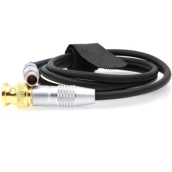 Lemo 5 Pin Male To BNC SMPTE Time Code Out Cable For ARRI Mini Sound Devices