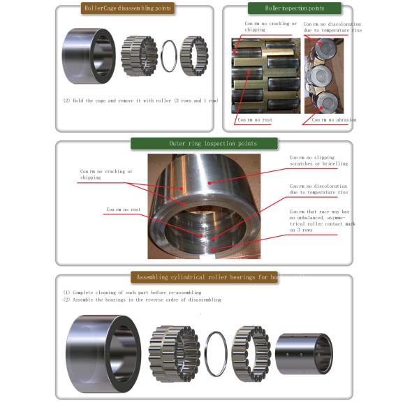 BNUPA2660160 Four Row Cylindrical Roller Bearing Sendzimir Mill Bearing