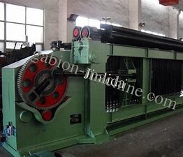 Коробка Gabion извива машины 2 ячеистой сети управлением CNC шестиугольная делая машину