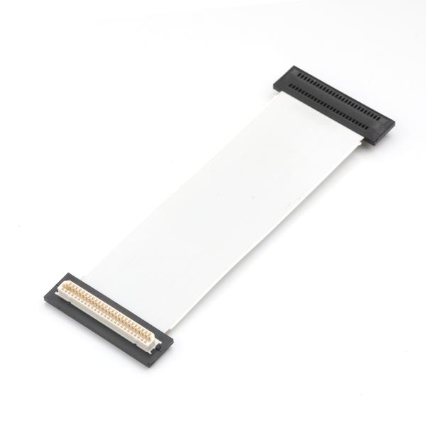 DF9 51 Pin Industrial Grade Medical Cable  DF9 Series DF9-51P LCD Cable 51pin Female Hotbar Flat Cable