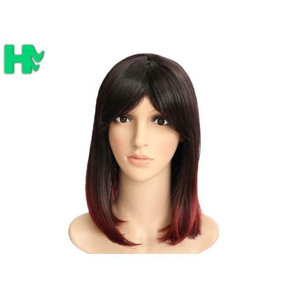 Kanekalon Fiber Synthetic Hair Wigs Natural Looking , Bobos Hair Extensions