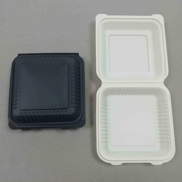 8*8/9*9 inch lunch box it saves oil resource microwave safe plastic disposable lunch box