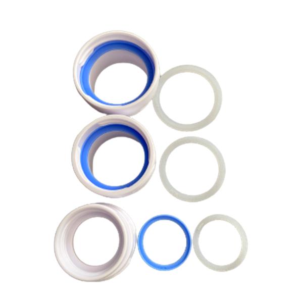Adaptador de calentador de botellas de silicona para bebés de 39 a 65 mm