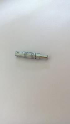 Silver Push Pull Connector Brass Chrome Plated Shell And Collet Nut
