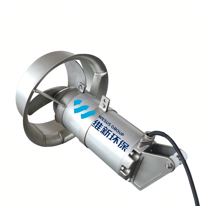 Energy Saving Stamped Stainless Steel Submersible Mixer for Wastewater Sewage Treatment