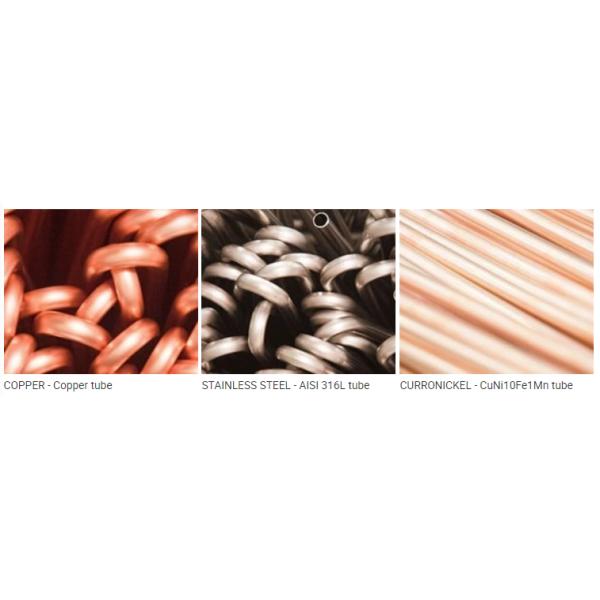 Compact Fin Type Heat Exchanger For Commercial / Industrial Refrigeration Equipment