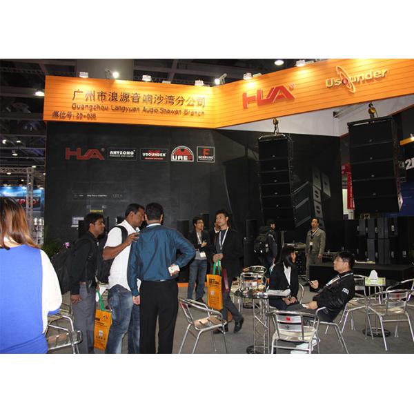 Passive 18 Inch  1200W Church Subwoofer Speaker System  With Black Paint