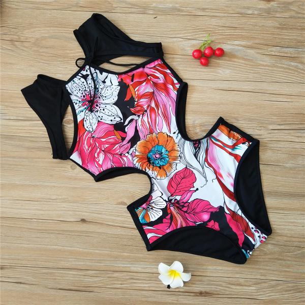 Women Sexy Printed Bikini Set Push-Up Padded Bow Swimwears Swimsuit Beachwear Sexy Women's Swimsuits Bather Swimwear