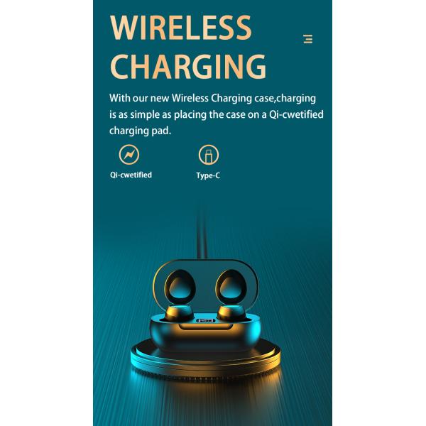 Наушник R185 50mAh беспроводной Bluetooth, стерео 5,0 истинное беспроводное Earbuds