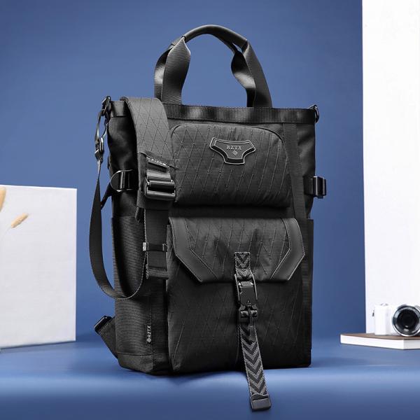 ISO9001 Modern Mens Backpack Interior Slot Pocket 16L Travel Hand Bag 1.1kg