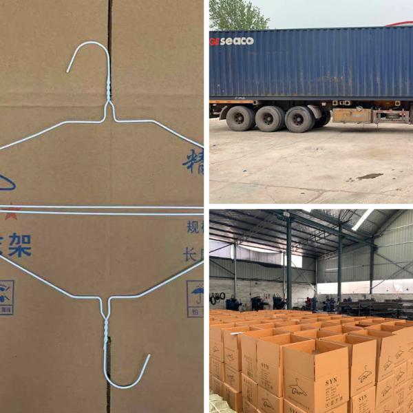 16inch 2.5mm/12.5 gauge Dry Cleaner  Wire Suit Hanger For Laundry Supply