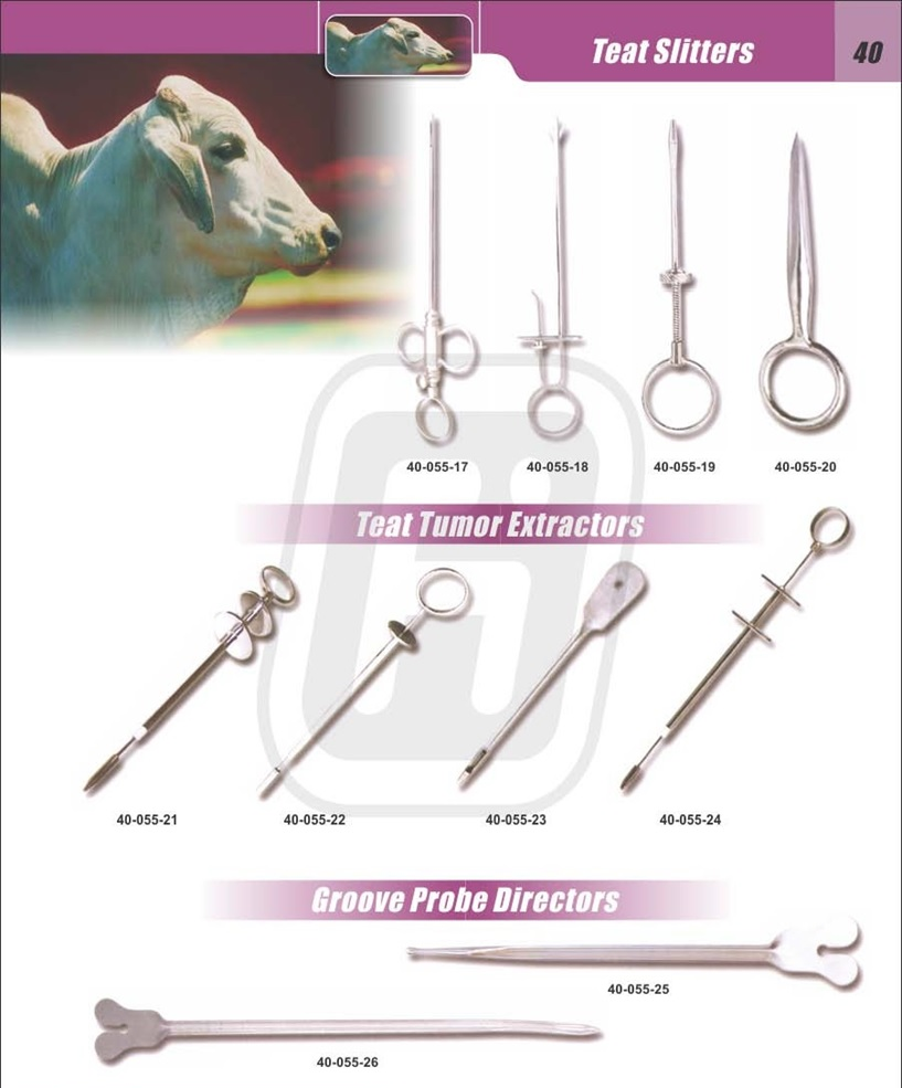 Goat cattle horses pig Vshaped Ushaped stainless steel clamps ear piercing punching pliers