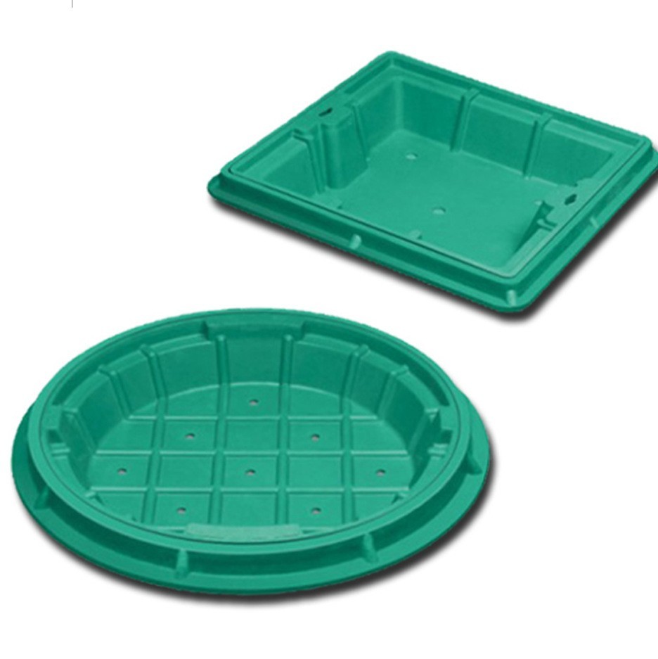 SMC Recessed Grass Manhole Cover Waterproof Invisible Manhole Cover Customizable