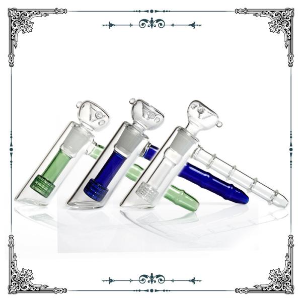 Matrix Perc Hookah Smoking Pipes Glass Water Bubbler Hand Blown