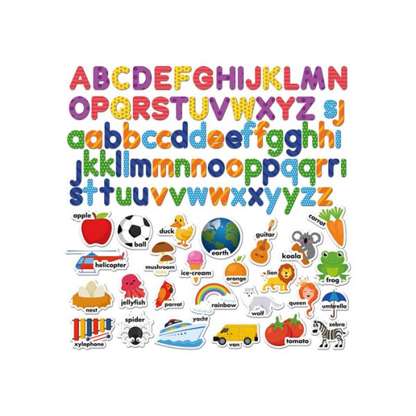 Eco Friendly Non Toxic Magnetic Activity Set with EVA Foam Fridge Magnet Alphabets Numbers for Early Childhood Education