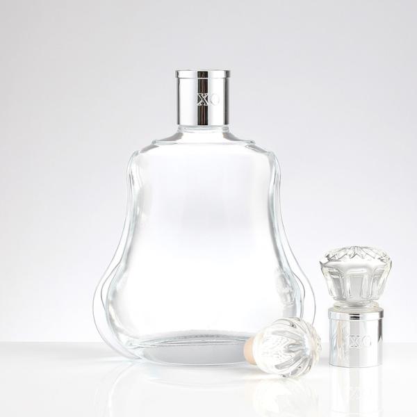 Clear Glass Whisky Liquor Bottle Guns 250ml for Beverage Packaging Needs