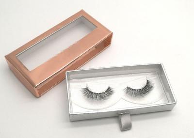 Customized Invisible Band Eyelashes Natural Looking Luxury 100% Mink Fur