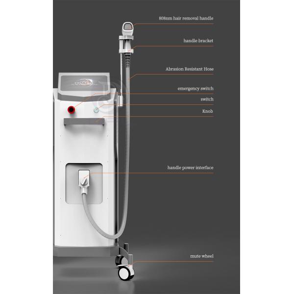 Professional Commercial 808 Diode Lazer Laser Hair Removal Machine 808 for Women