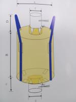 Sac en vrac circulaire pliable résistant du sac FIBC pp d'humidité grand pour le minerai