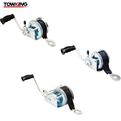 Heavy Duty Zinc Coated 2500lbs Marine Trailer Winch For Boat