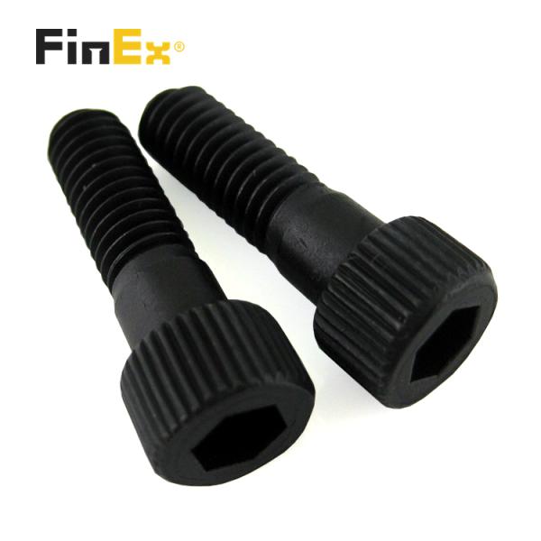 Parafuso de tampa de tomada hexadecimal de alta resistência de aço de liga preta de óxido negro com cabeça de truss métrica