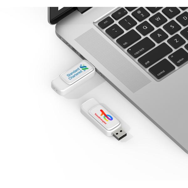 Акриловый кристаллический флеш-накопитель USB, оснащенный флеш-чипами UDP