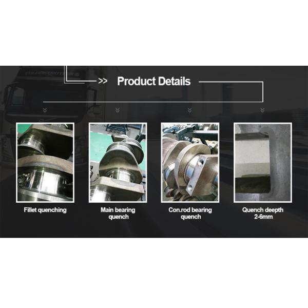 High Quality Engine crankshaft OM906 diesel engine forged steel truck diesel crankshaft