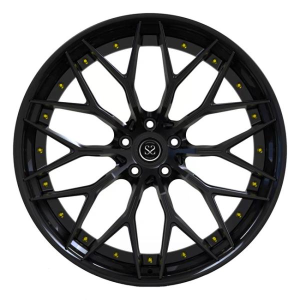2 partes forjaram as bordas luxuosas 19inch Grey Disc For escuro BMW M2