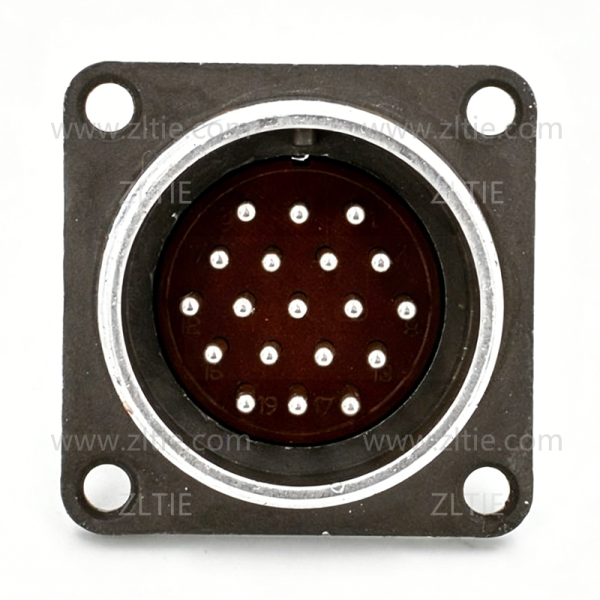 2PM-27 Series 19Pin Male Panel Socket – 2РМДТ27Б19Ш5В1В