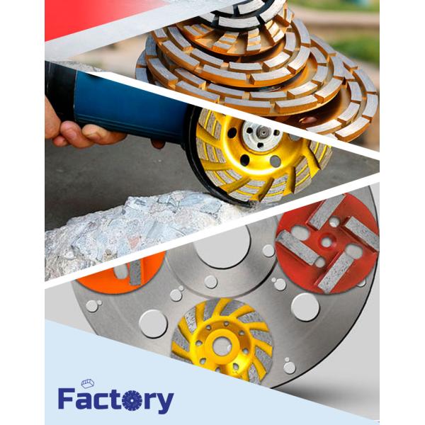 6 дюймовое бриллиантовое колесо каменное бриллиантовое оборудование радиальное круглое колесо с 6 сегментами