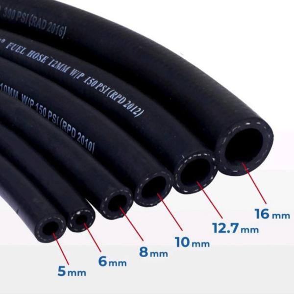 NBR Rubber Fuel Hose for Diesel Gasoline Petrol Air Oil Water Gas Fuel Pump