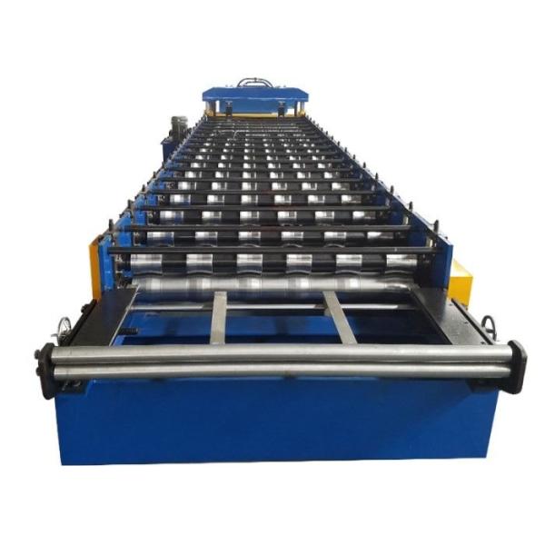 Zinc Glazed Tile Aluminium Roof Sheet Cold Roll Forming Machines for Profile Metal Roof Panels