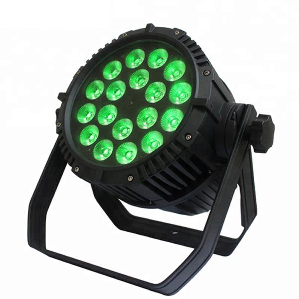 IP65 LED Par Light , Waterproof LED Party Lights 54x3w RGBW  For Disco / KTV