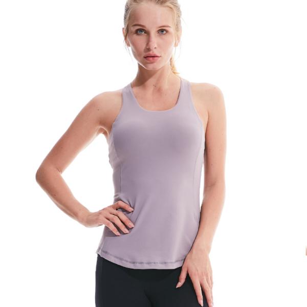 Breathable High Impact Longline Sports Bra Velour Fabric Padded