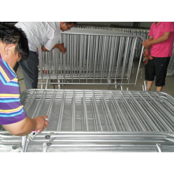 Dipped In Zinc bath Crowd Control Barrier