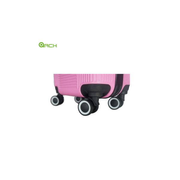 Opção de preço por atacado ABS Cabina de viagem Bagagem de lado duro com rodas giratórias silenciosas