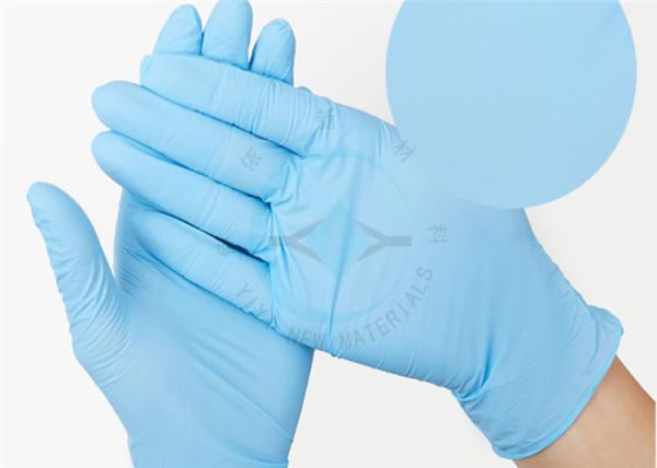 Covid 19 Protective Disposable Medical Gloves / Sterile Nitrile Gloves S / M / L / Xl
