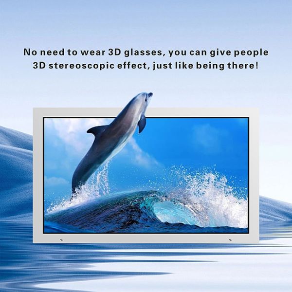 55 inch Custom Transparent LCD Showcase Price 3D HD Display Digital Interactive Stereoscopic Projection Display Cabinet
