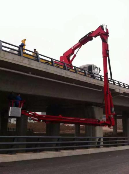 Dongfeng 6x4 6m 270HP Bucket Type Bridge Access Equipment DFL1250A9