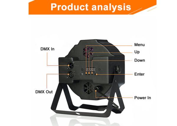 Crystal LED Stage Spotlights Magic Led Stage Lighting Equipment 50 / 60Hz