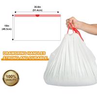Desperdício biomedicável do saco vermelho do LDPE com as fitas adesivas dobro