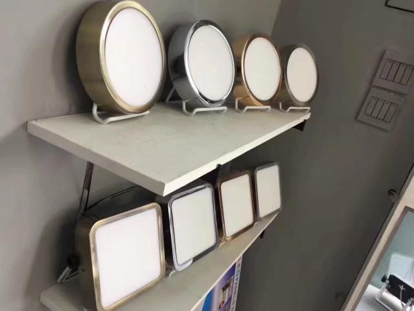 6 Watt Recessed LED Slim Panel Light Aluminum 50,000 hours 4000K 80RA 500LM 3 years