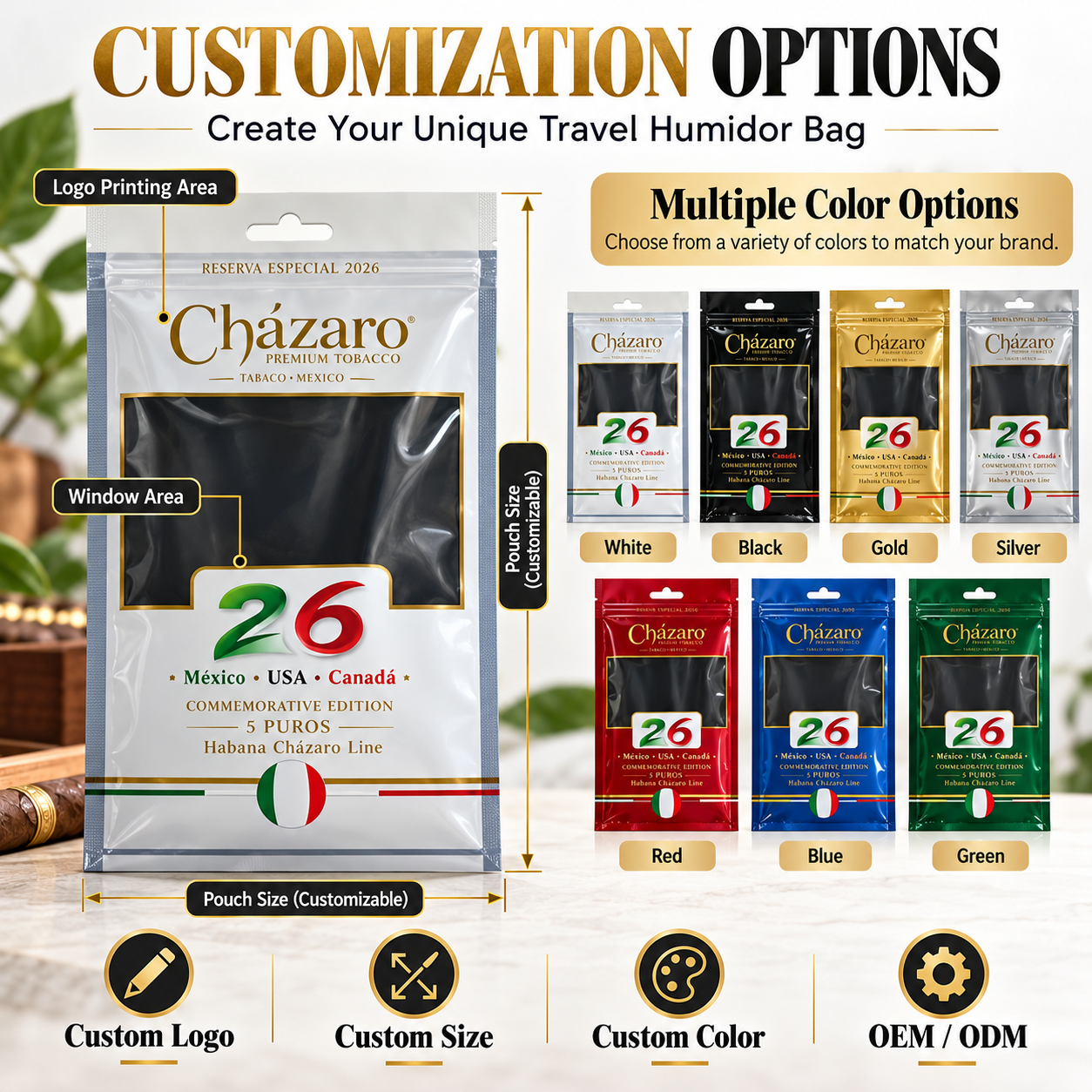 Cigar Humidor Bags