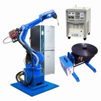 Braço do robô de soldadura de Yaskawa AR2010 com Positioner de CNGBS e máquina de soldadura
