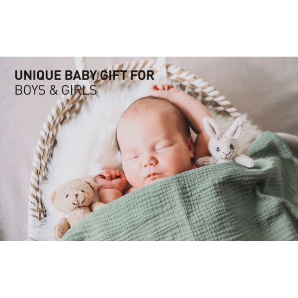 4-Pack Baby Swaddle Blankets For Unisex,100% Cotton Muslin Newborn Receiving Blanket