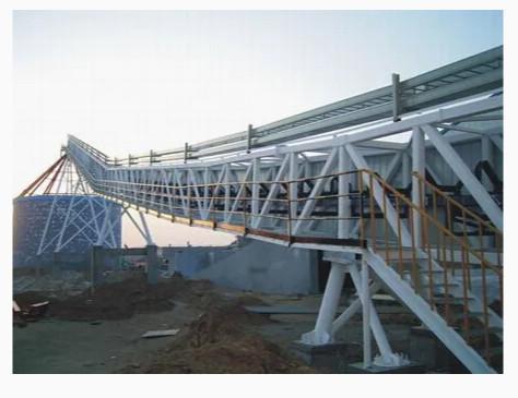 Steel Structure Corridor For Conveyor High Strength Material