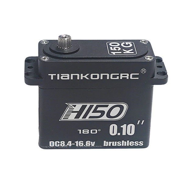TIANKONGRC 150KG Full Metal High Torque Brushless Servo Motor For Industrial Automation And 1/6RC Off-Road Vehicle
