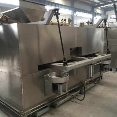 A máquina de processamento revestida industrial do amendoim balança Oven For Almond/feijão japonês