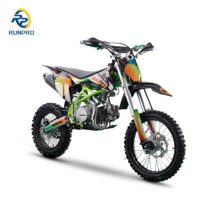 140cc Dirt Bike para Adolescentes Transmissão Manual e Alta Altura do Assento